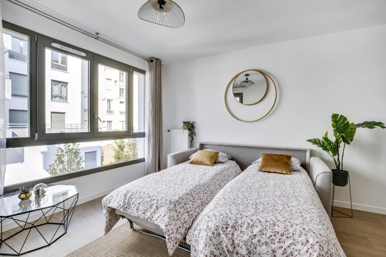 Superbe Appartement Avec Balcon Et Parking Proche Paris Saint-Denis  Kültér fotó