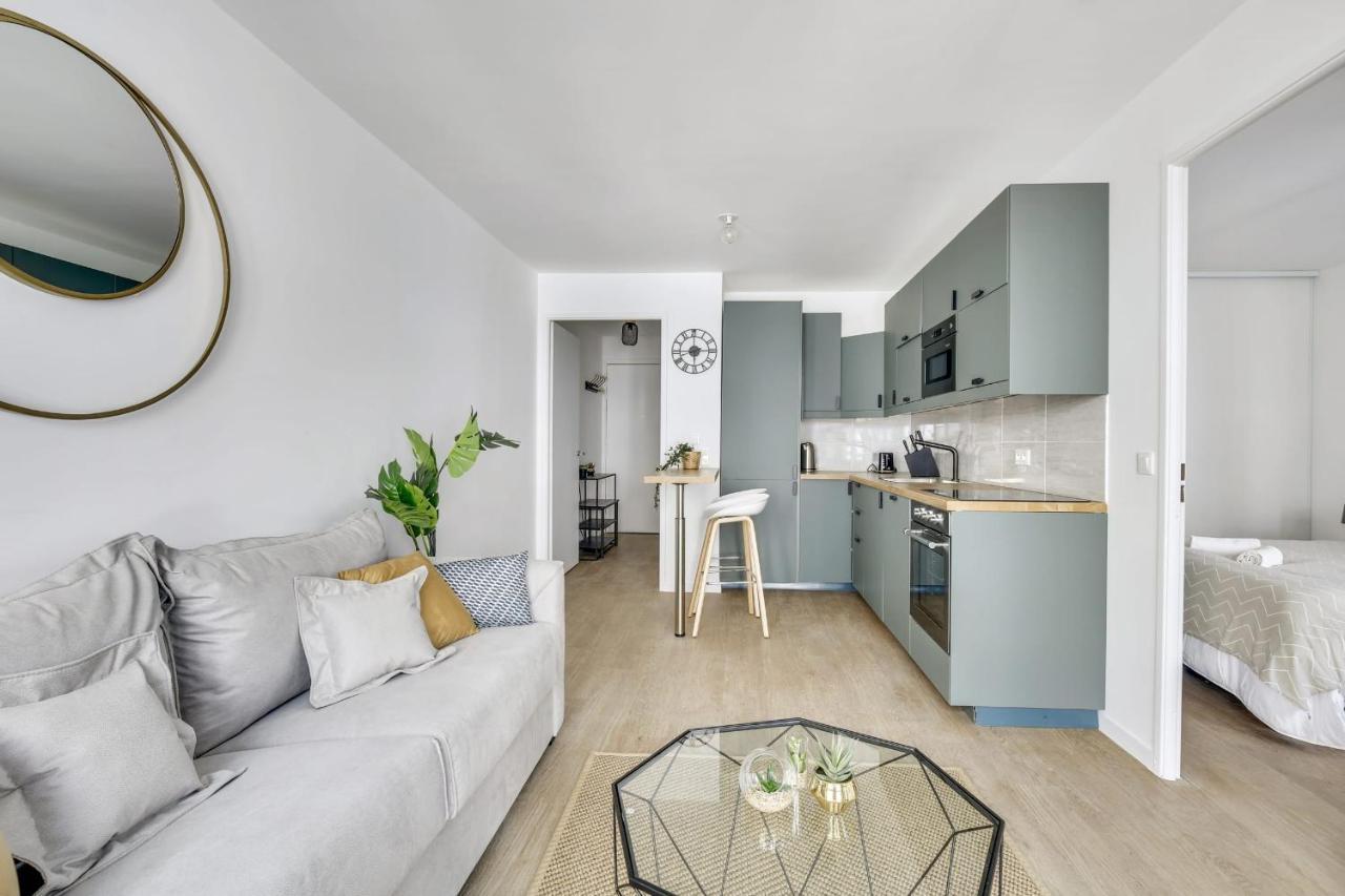 Superbe Appartement Avec Balcon Et Parking Proche Paris Saint-Denis  Kültér fotó